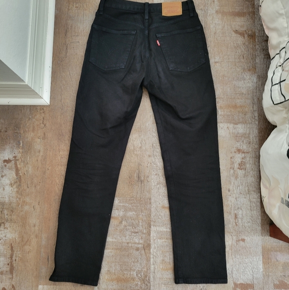 Levi's 501 Original Fit Black Sprout 25x28 - Picture 11 of 11
